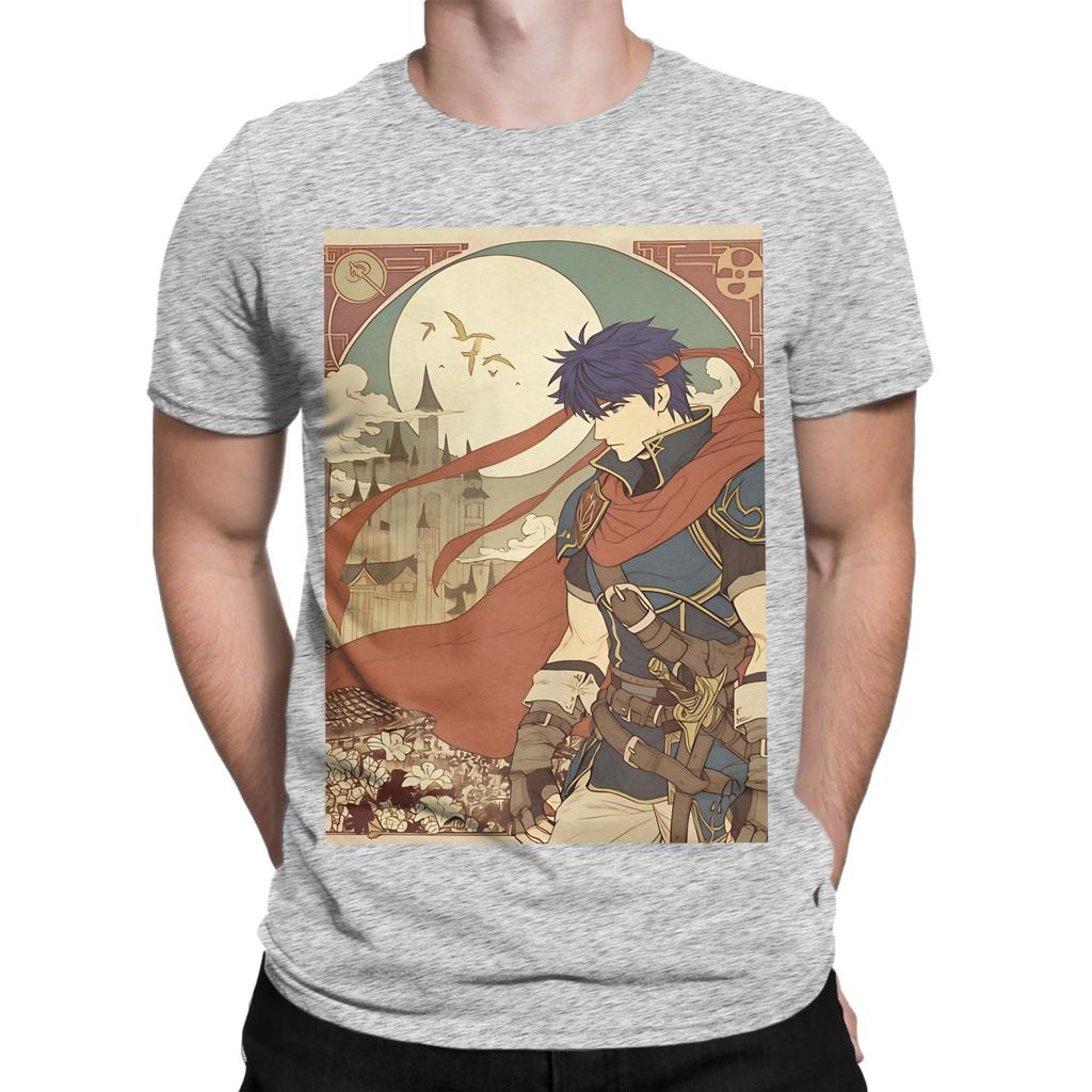 Fire Emblem Traditional Ike Funny Graphic 100 Cotton TShirt Fire Emblem Tees Tops For Unisex
