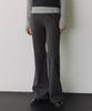 Yulago Banding Boots Cut Pants