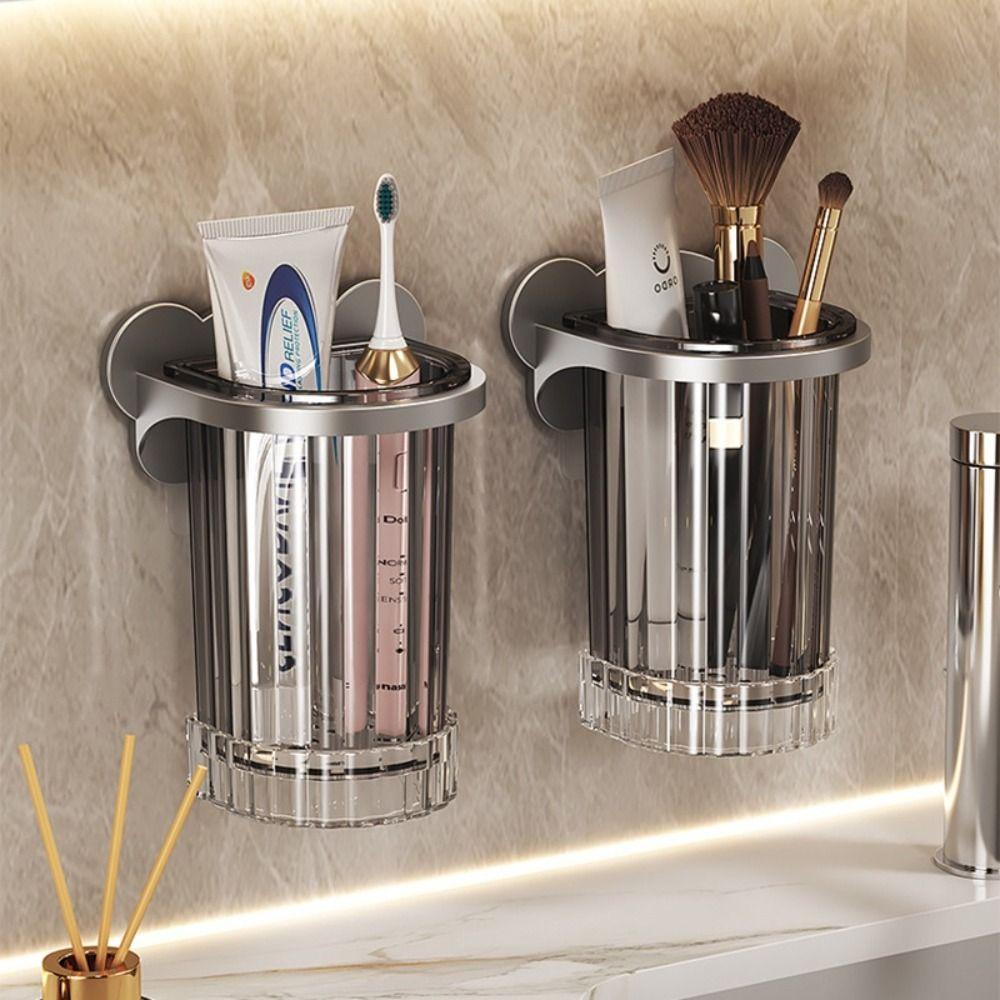 Draining Chopstick Spoon Holder Bathroom Shelves  for Electric Toothbrush Toothpaste Razor