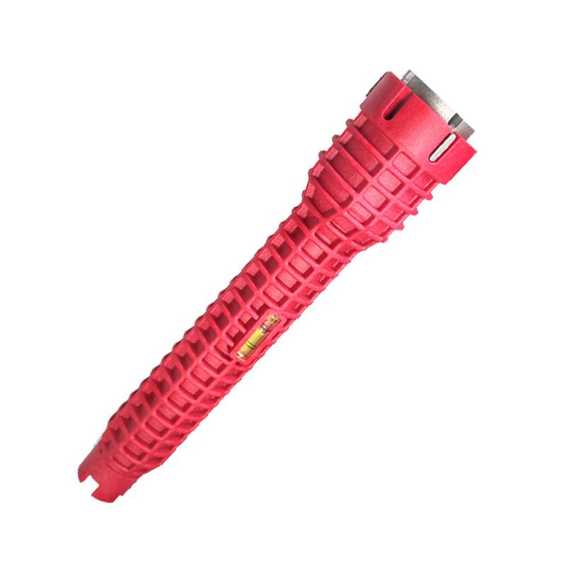 Multifunctional Sink Wrench, Adjustable Faucet & Pipe Socket Wrench, Double-Ended Plumbing Tool for Bathroom Installation