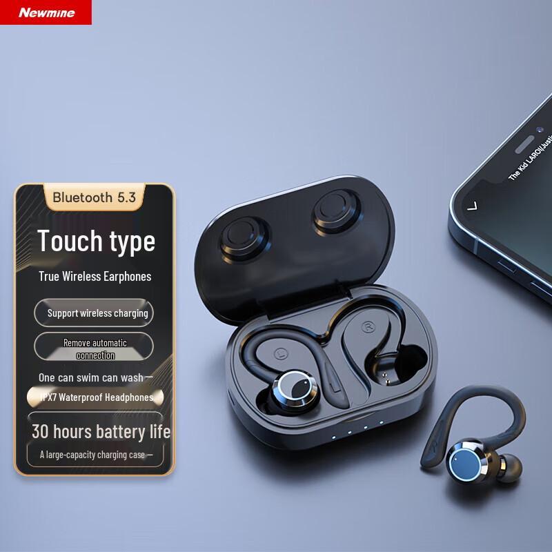 Newmine L1 True Wireless Ear-Hook Sports Earbuds