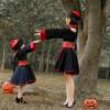 Halloween Cosplay Jiangshi for Girls Jiangshi School Clothing [JUNDOMECY] Kids, Girls, Women, Funny, Chinese, Zombie, Parent-Child Pair, Family,