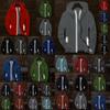 Men's Windbreaker Luminous Zipper Hoodie Jacket Perfect For Outdoor Sports Activities