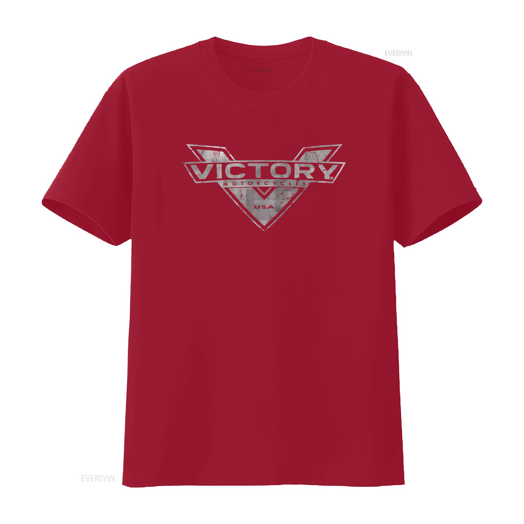 

Victory Motorcycle Softstyle T Shirt vintage Washed homme streetwear designer clothes graphic Stretched Slightly fashion S
