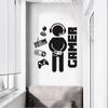 Wall decals game controller theme for kids room creative decorations