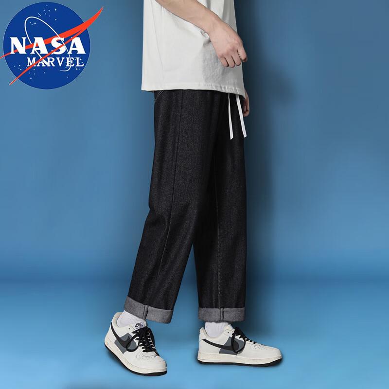 NASA MARVEL Men's Casual Straight-Leg Jeans