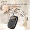 Mini Bluetooth Rechargeable FM/AM Radio with Card Slot
