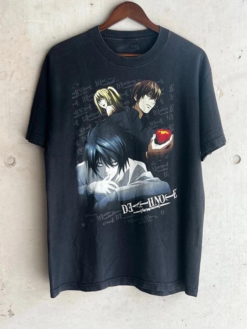 

Vintage 00 s DEATH NOTE T-shirt Short Sleeve All Size NP057 FREE SHIPPING 2XL