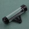 Tube Tax Disc Registration Label Holder Universal Motorbike Tax Disc Tube Cylindrical Holder Frame Waterproof Detachable