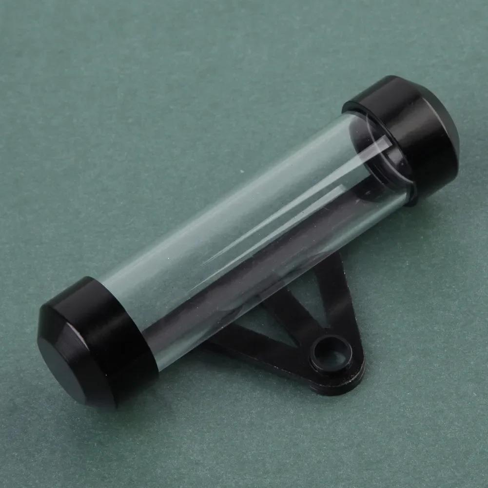 Tube Tax Disc Registration Label Holder Universal Motorbike Tax Disc Tube Cylindrical Holder Frame Waterproof Detachable