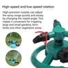 Heavy Type Plastics Garden Sprinkler Quick Install Lawn Sprinkler 360 Degree Sprays For Uniform Lawn Irrigation