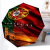 Printed Portugal Football team Folding Umbrella,Outdoor,Leisure,And Travel Umbrella,Durable Umbrella Fabric,Birthday And Holiday Gift