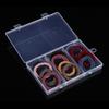 3 Slots Transparent Storage Box Simple Hairpin Jewelry Case Mini Boxes Packaging Case Pratical Plastic Storage Box