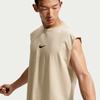 Nike Tank Tops Men's Desert Khaki Crew Neck Moderate