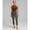 Lululemon Align  High Rise Crop 23  Army Green