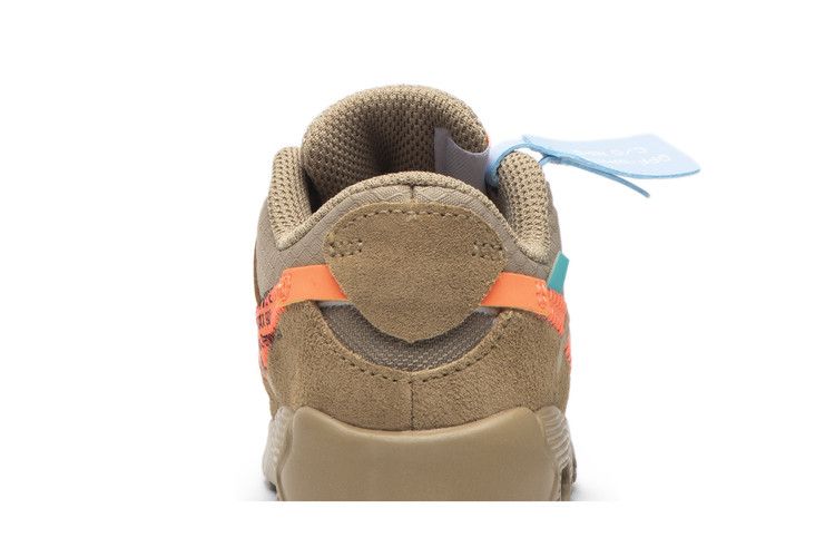 Kids' Sneakers Nike Air Max 90 Off-White Desert Ore (TD) Desert Ore/Desert Ore-Hyper Jade-Bright Mango