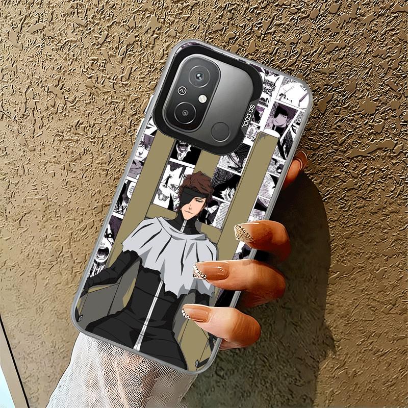 Bleach Aizen Sousuke Shockproof Phone Case for Xiaomi Poco X7 X6 X5 X3 Pro F7 Ultra M8 Redmi 15C 15 14C 13C 12C 10C 13 12 10