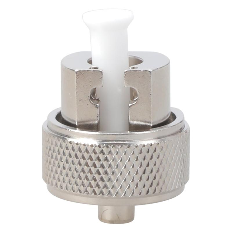Upgraded Fiber Optic Adapter for FC/SC/ST/LC Fiber Adapter Coupler for Fiber Emergency Repair & Connection 4 Types Conne