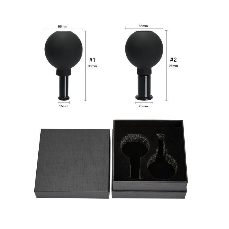 New Rubber Vacuum Cupping Massage for Body Anti Cellulite Cans Vacuum Jar Medical Chineses Therapy Cupping Health Care Tool 1PC