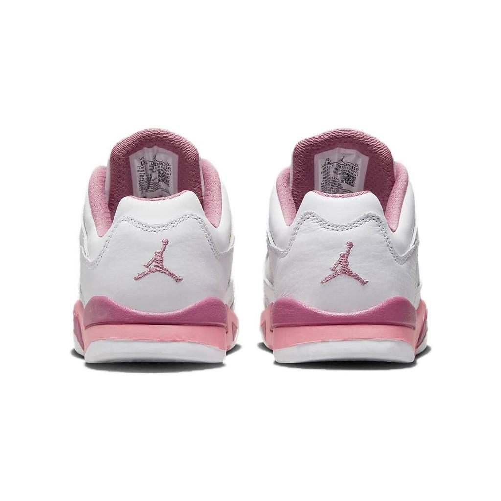 Air Jordan 5 Retro Low PS Crafted For Her Kids Sneakers White Coral-Chalk Desert-Berry DX4389-116