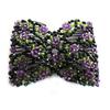 Women's Chic Stretch Rose Flower Bow Beaded Hair Comb Cuff Double Insert Clips