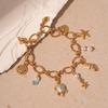 Ornaments Starfish Beaded Bracelet Shell Beaded Hand Chain  Girls Couple Gift