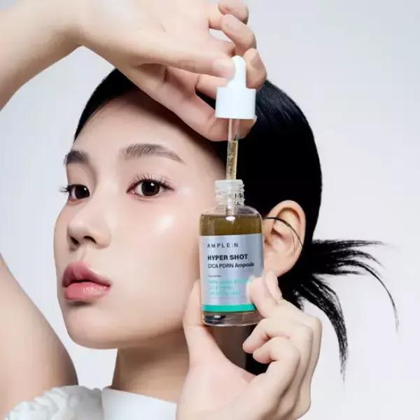 Authentic Coreana Ampoule-N Hypershot Cica PDRN Ampoule 50ml (Soothing Booster)