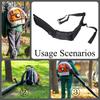 2Pcs 4282-710-9020 Comfortable Shoulder Backpack Blower Straps for BR700 BR600 BR550 BR500 Blower Length Adjustab