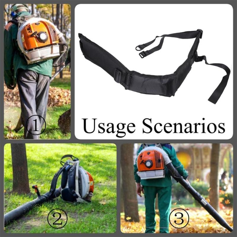 2Pcs 4282-710-9020 Comfortable Shoulder Backpack Blower Straps for BR700 BR600 BR550 BR500 Blower Length Adjustab
