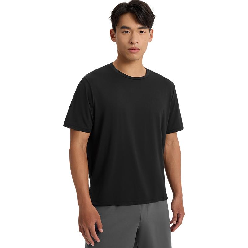 Under Armour Beweging Huidvriendelijk Training Lichtgewicht Korte Mouw T-shirt Heren Tops Zwart 1387389-001