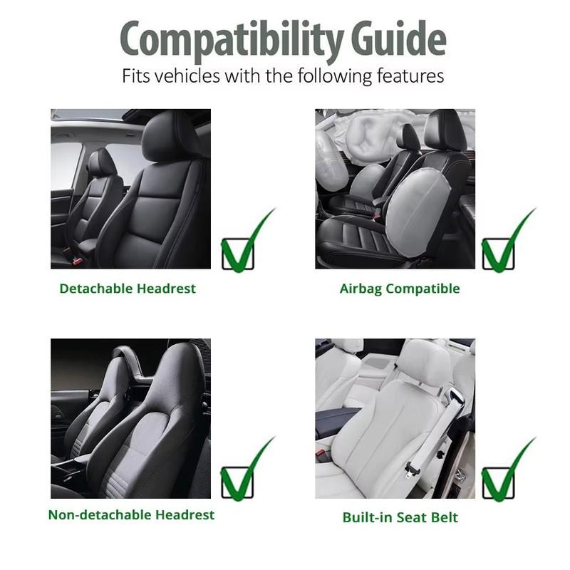 2pcs Car Seat Covers Sports Towel Seat Cushion Beach Mat Universal Fit Protector Covers Universal Size Washable for Front Seat