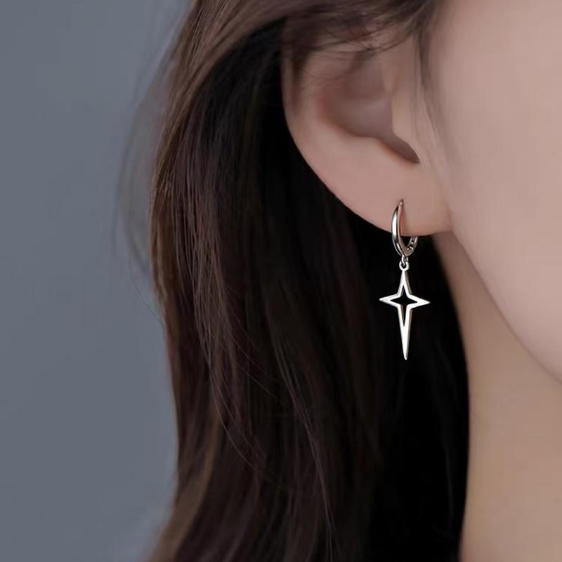 925 Sterling Silver Women's Ear Piercing Earrings - Versatile Cartilage Studs for Comfortable Sleeping