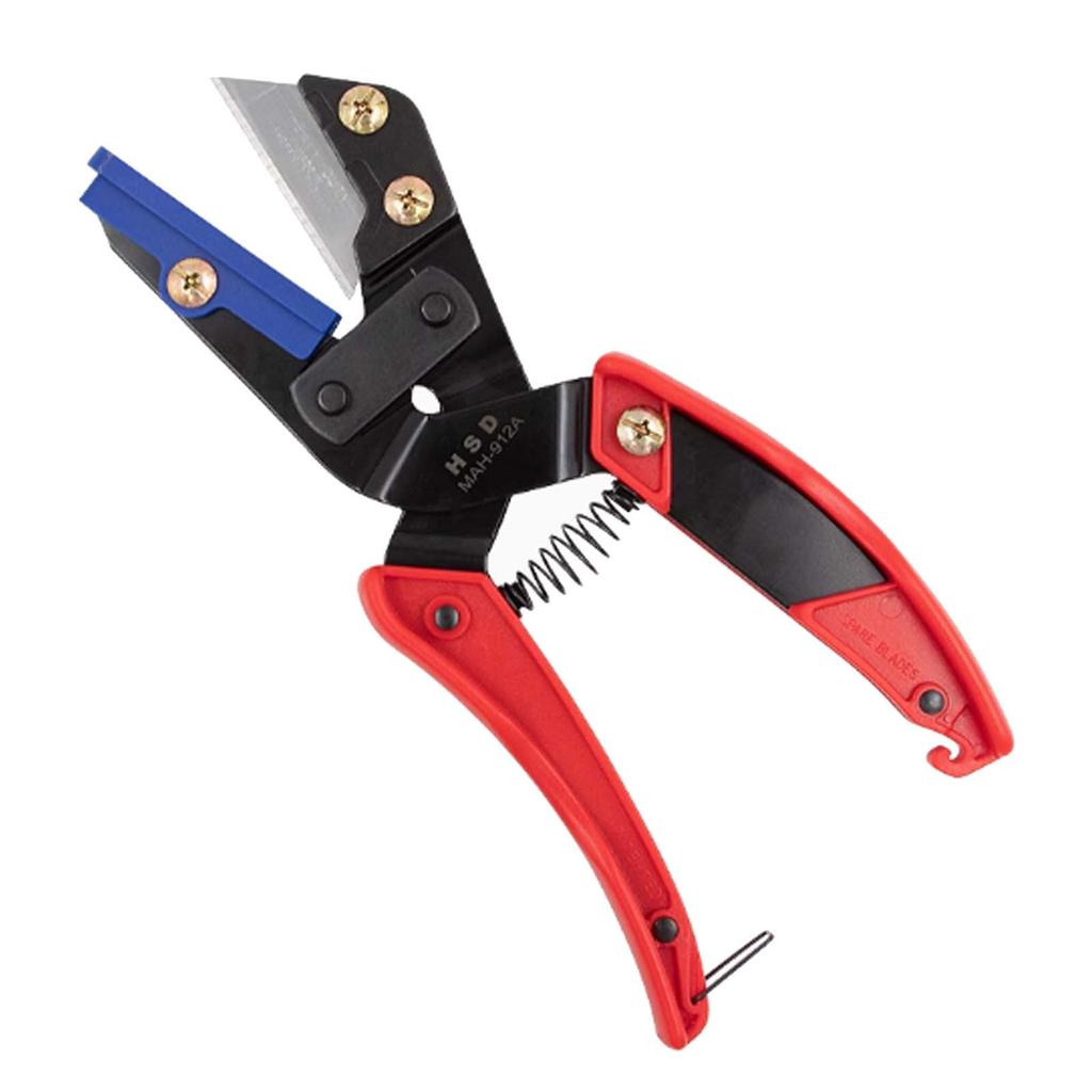 0°~135° Adjustable Wire Slotting Scissors, Electrical Woodworking Plastic Card Strip Edge Banding Rubber Strip Cutting Scissors