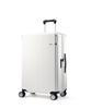 SWISS MILITARY CARRIER Solio Travel Suitcase 26-Inch Checked Luggage Sm-I226N Vanilla White