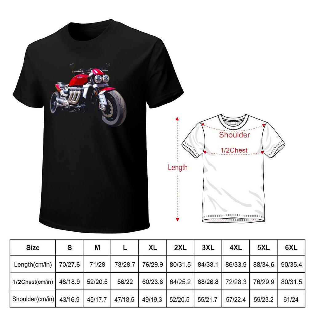 Rocket 3 TShirt TShirt Anime Oversized T Shirt Tshirts for Men