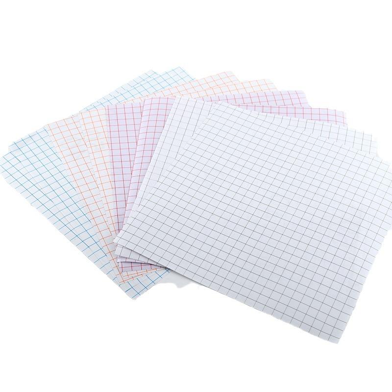 Self-Adhesive Transparent PET Vinyl Grid Transfer Film Sticker