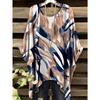Nuevas Camisetas Elegantes para Mujer con Estampado de Pavo Real Casual Sueltas Lavables a Máquina Cuello Redondo Manga Corta Moda de Verano Streetwear Ropa