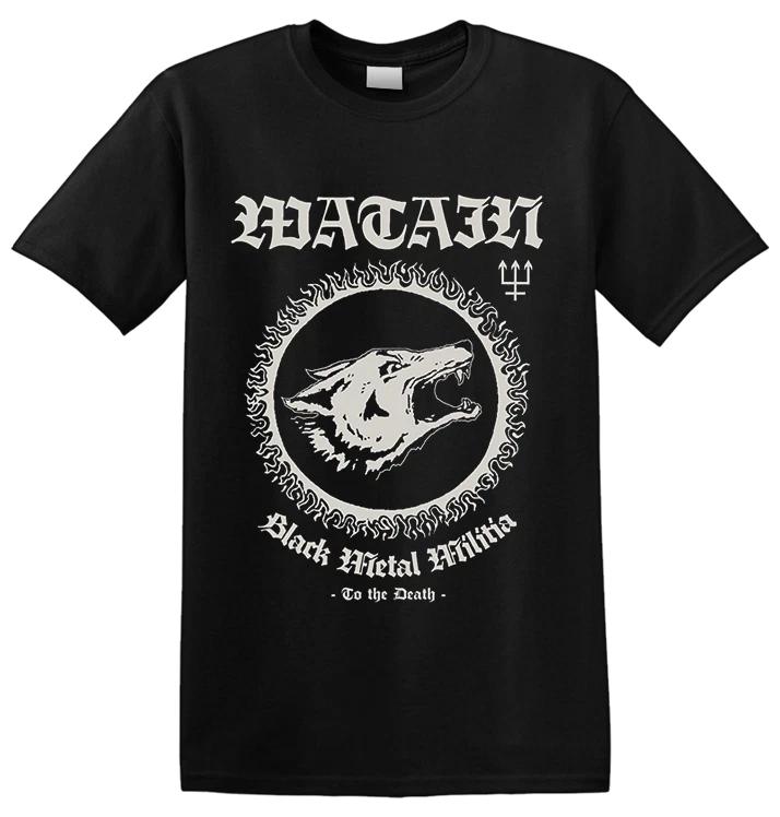 WATAIN - Black Metal Militia T-Shirt L