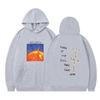 Travis Scott HITR Sun Hoodie Womens Oversized Sweatshirt Festival Streetwear