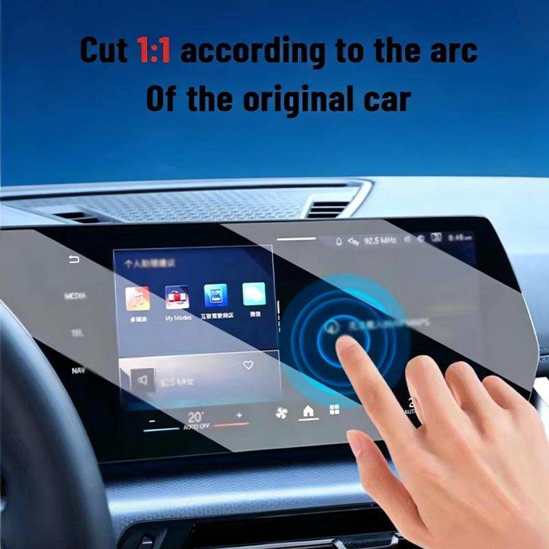 For BMW G45 X3 2024-2025 Matte anti-fingerprint TPU protective film Dashboard GPS Screen LCD liquid crystal Display - Accessorie