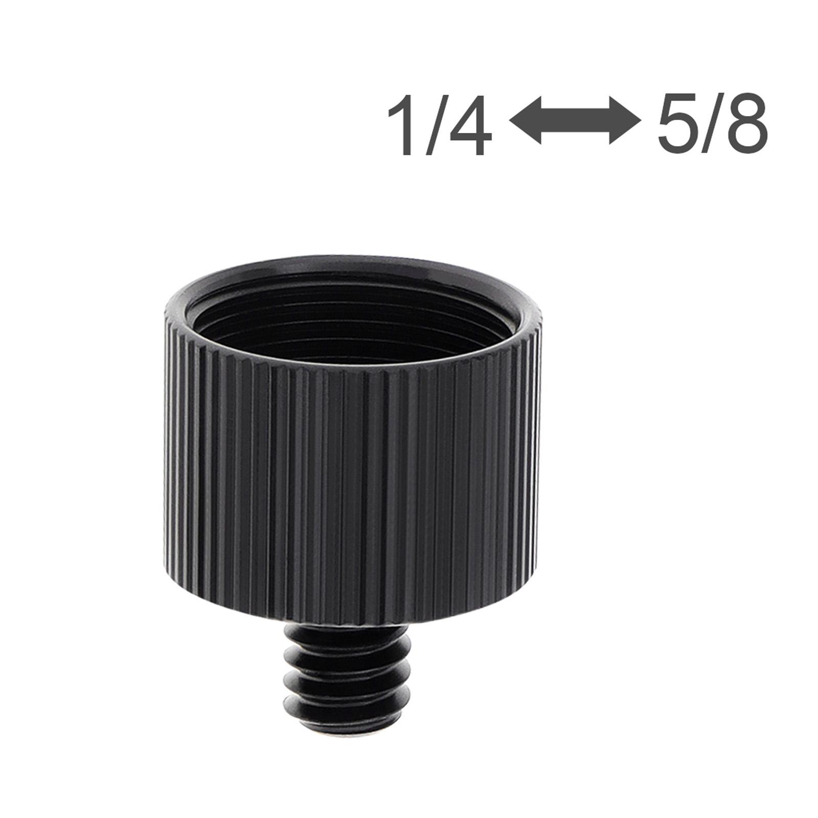 

1/4 Inch Male to 5/8 Inch Female Thread Adapter Metal Mount Connecting Conversion Screw Fitting