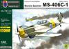 KP Model Limited Edition Overseas Specification Plastic Model Kit KPMH4803 1/48 Hi-Tech Morane-Saulnier MS-406C-1 (Airplane)
