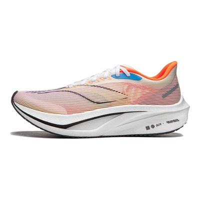 Sapatos de Corrida Li Ning Feidian 4 Challenger Placa de Carbono Masculino Tênis Laranja ARMU005-20
