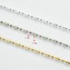 Antique Style Iron Bamboo Tassel Chain for DIY Hair Accessories, 1.5MM Color-Preserving Oil-Sealed Design