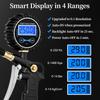 Digital Bike Tire Pressure Gauge, Presta Valve Adaptor, Schrader To Presta Valve Adapter For Air Compressor, Schrader Valve Adapter, Easiest Use