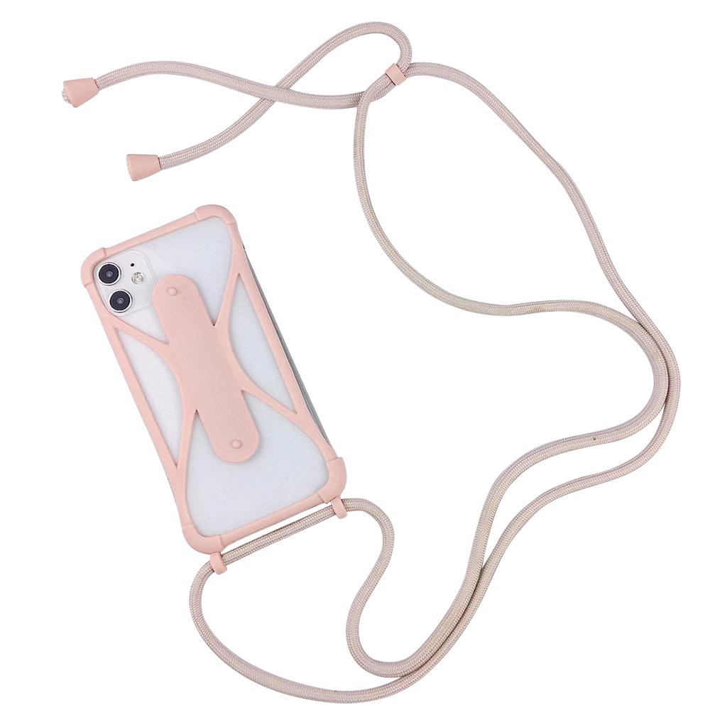 

Universal Lanyard For Phone Silicone Sports Strap Neck Hanging Rope Sling Chain Mobile Phone Lanyard Case with Adjustable string For 4inch-7inch&Case & Strap