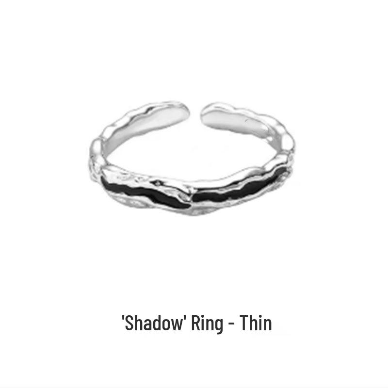 

Высококлассное модное кольцо на указательный палец из стерлингового серебра 925 пробы для мужчин и женщин - Ювелирные изделия класса люкс