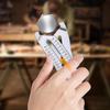 Precise Thread Size Checker Keychain Large Opening Adjustable Bolt Size Finder Keychain Two Sizes Lightweight