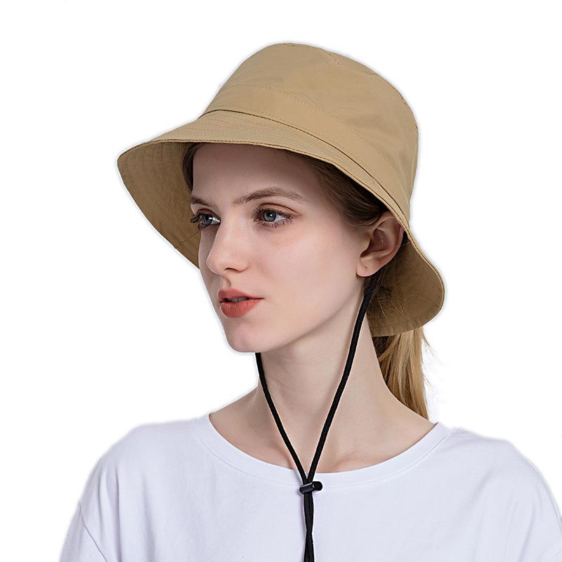 Summer Outdoor Mountaineering Fishing Sun Protection Shade Ponytail Fisherman Hat Children