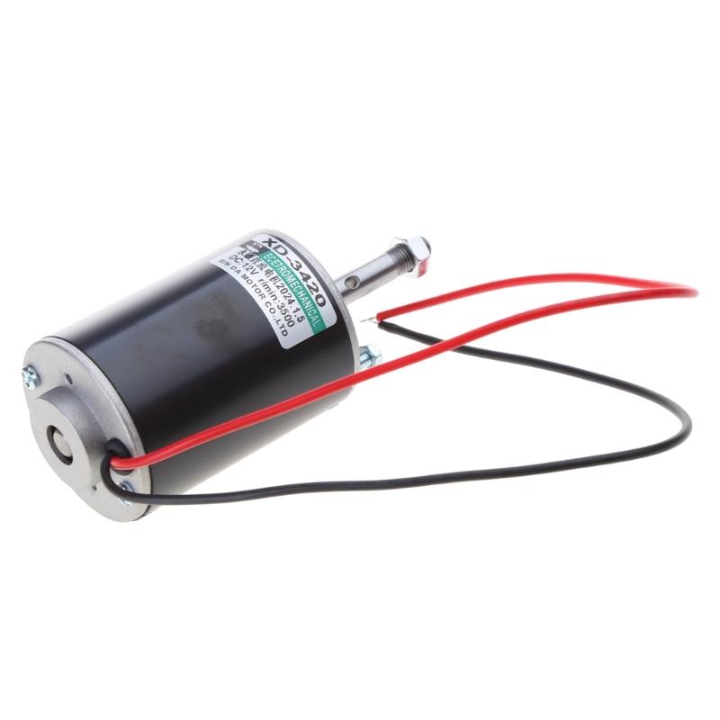 Industrial Grade High Speed 12V Motor Electric Gear Motor Speed Adjustable Motor Suitable for Grinders & Equipment